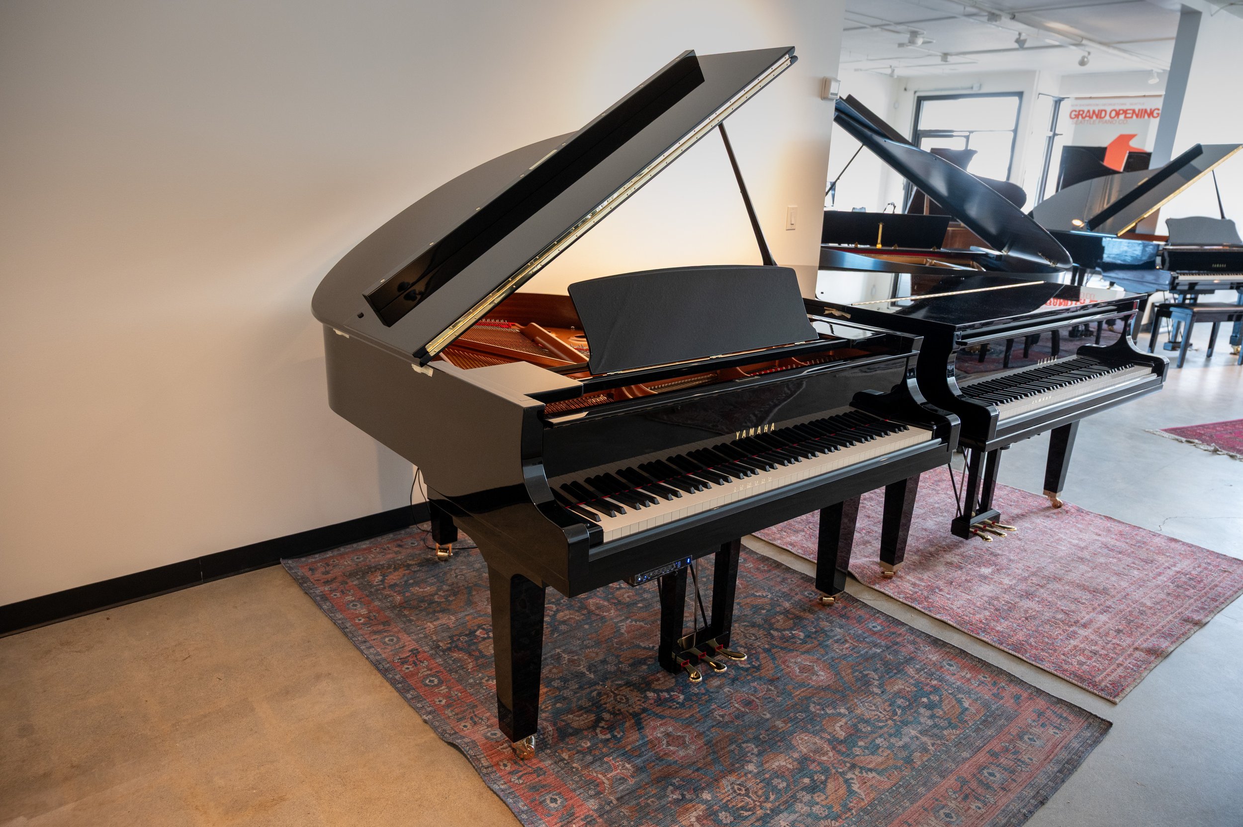 YAMAHA C1X Baby Grand with Silent System — Seattle Piano Company